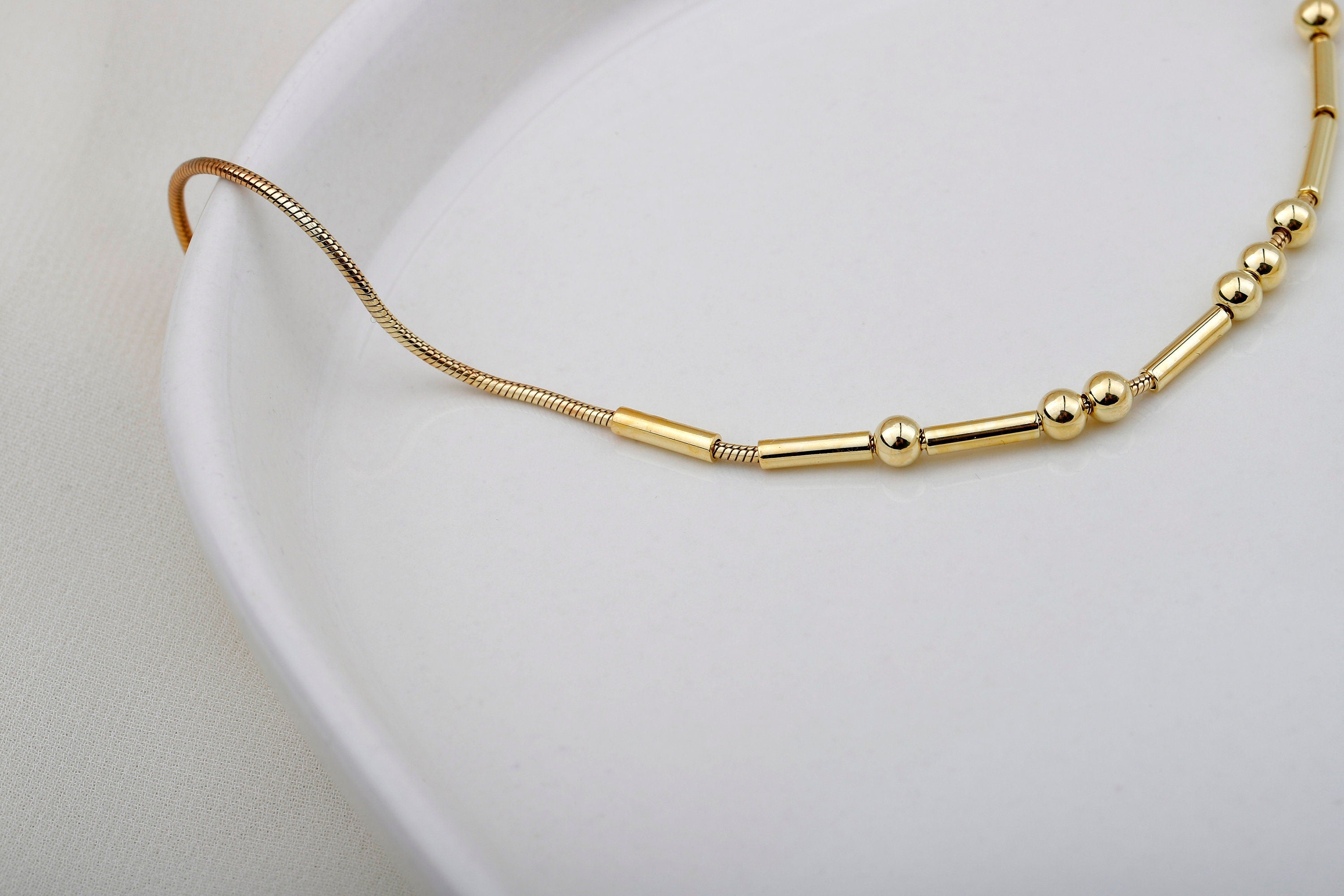 SilverGoldandRose Custom Morse Code Necklace - Personalized Hidden Message Jewelry